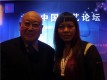 温秀星和中国戏剧家协会主席尚长荣先生合影